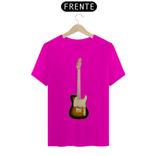 Nome do produto T-Shirt Classic - Guitarra Fender Telecaster Richie Kotzen Siganture Tobacco Burst - Model 1