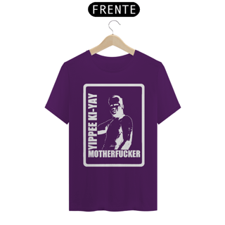 Nome do produto T-Shirt Classic - Die Hard 1 - Yippee Ki-Yay Motherfucker - Branco