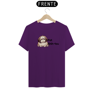 Nome do produto T-Shirt Classic - Fat Shih-tzu - Modelo 1
