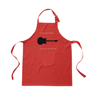 Nome do produto Avental Brim 4 Hands Luthieria ES335