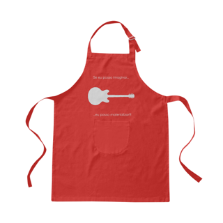 Nome do produto Avental Brim 4 Hands Luthieria ES335