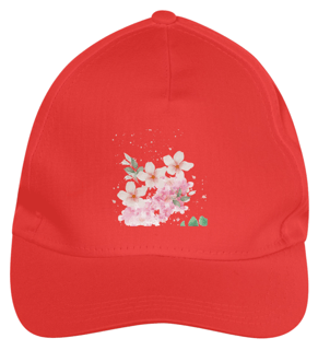 Nome do produto Boné de Brim - Floral 1