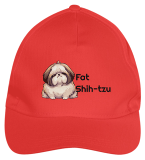 Nome do produto Boné de Brim - Fat Shih-tzu - Modelo 1
