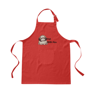 Nome do produto Avental de Brim - Fat Shih-tzu - Modelo 1