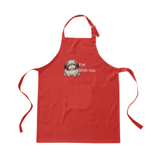 Nome do produto Avental de Brim - Fat Shih-tzu - Modelo 1