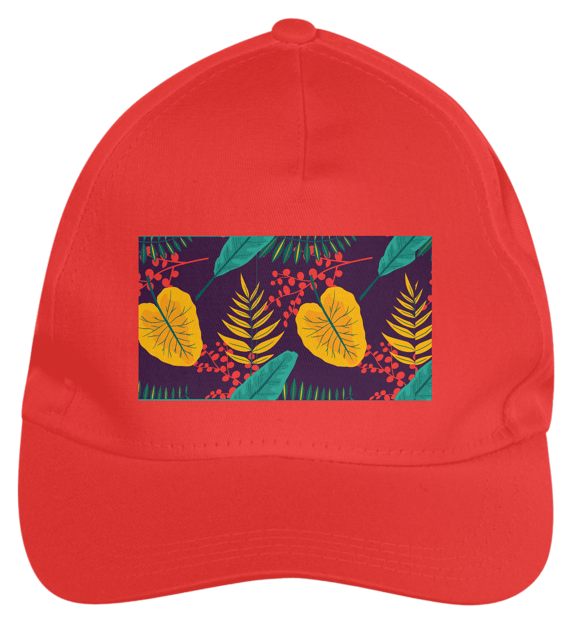 Boné de Brim - Floral 2