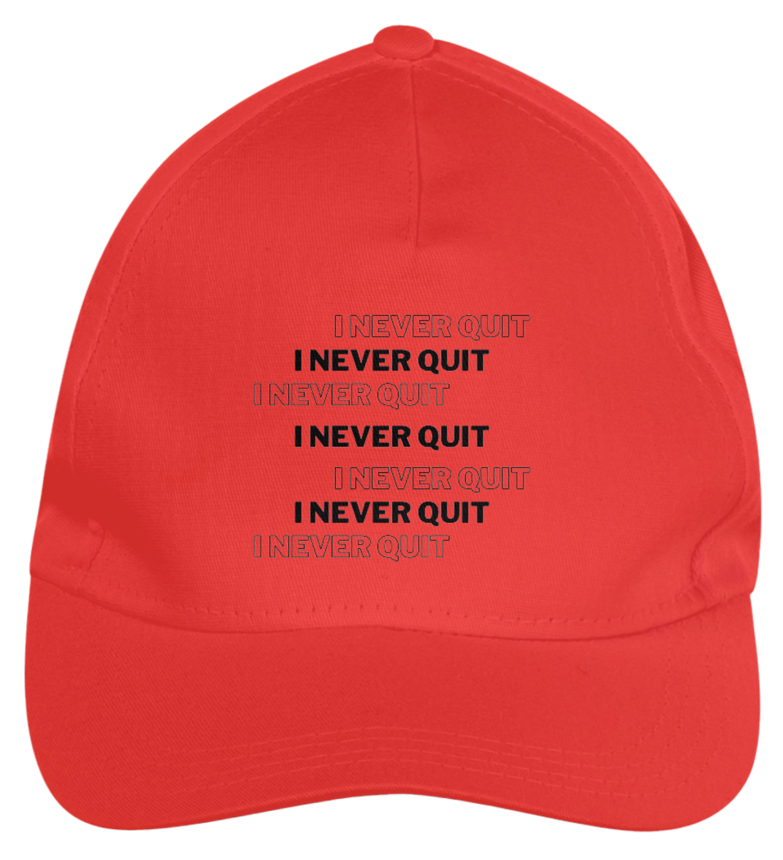 Boné de Brim - I Never Quit - Modelo 1