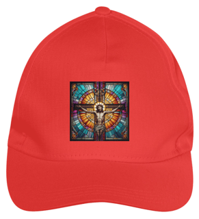 Nome do produto Boné de Brim - Jesus - Vitral 1