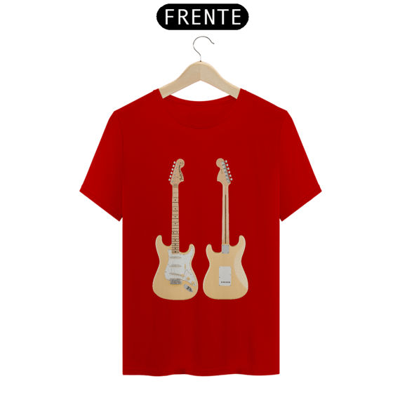 T Shirt Quality - Guitarra Fender Stratocaster Yngwie Malmsteen Signature - Model 1