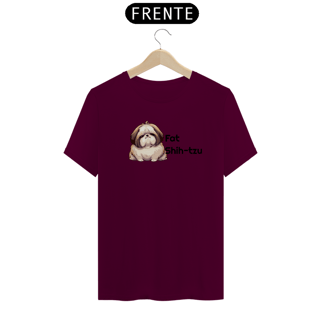Nome do produto T-Shirt Classic - Fat Shih-tzu - Modelo 1