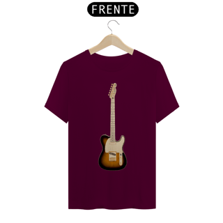 Nome do produto T-Shirt Classic - Guitarra Fender Telecaster Richie Kotzen Siganture Tobacco Burst - Model 1