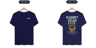 Nome do produto Rabbit Year Frente e Costas