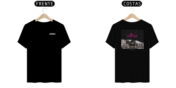 Streetwear Culture Estampa Frente e Costas
