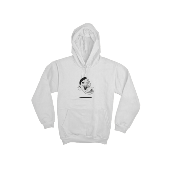 Moletom Canguru - Streetwear - Queijo Ralado 4 - Estampa Na Frente