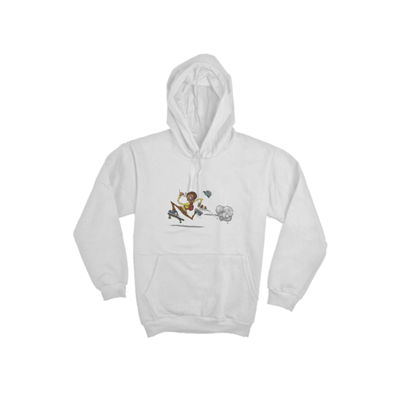 Moletom Canguru - Streetwear - Skate Graffiti - Estampa Na Frente