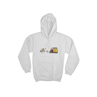 Nome do produto Moletom Canguru - Streetwear - Melhor Correr - Estampa Na Frente