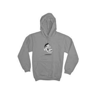 Nome do produto Moletom Canguru - Streetwear - Queijo Ralado 4 - Estampa Na Frente