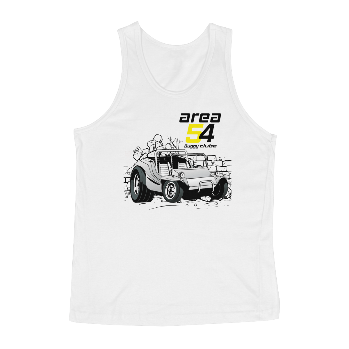 Nome do produto: Regata Adulto - area54 Buggy Clube