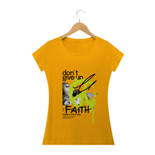 Nome do produto Tshirt: Não desista de fé