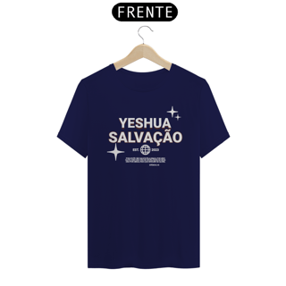 Nome do produto Tshirt Yeshua: Pois vocês são salvos pela graça, por meio da fé, e isso não vem de vocês, é dom de Deus; não por obras, para que ninguém se glorie