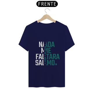 Nome do produto Tshirt: O Senhor é meu pastor, e nada me faltara