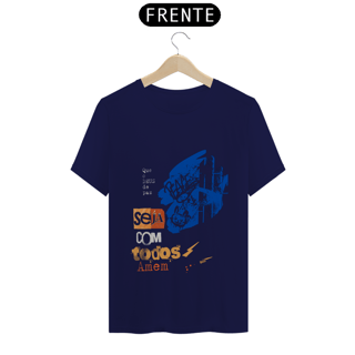 Nome do produto Tshirt: Que o DEUS de paz seja com todos,  Amém