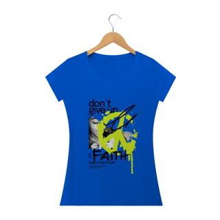 Nome do produto Tshirt: Não desista de fé