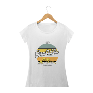 Nome do produto Tshirt Gratidão