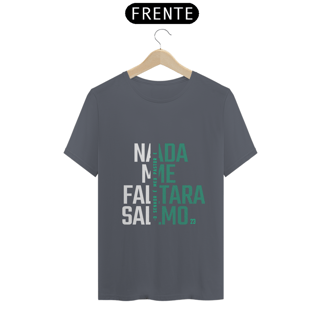 Nome do produto Tshirt: O Senhor é meu pastor, e nada me faltara