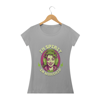 Nome do produto Tshirt Adoração: Em espirito, em adoração