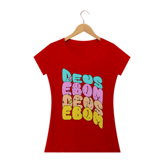 Nome do produto Tshirt: Deus é bom 