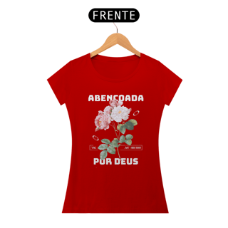 Nome do produto Tshirt Abençoada por Deus
