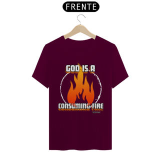 Nome do produto Tshirt Fogo: Deus é fogo consumidor