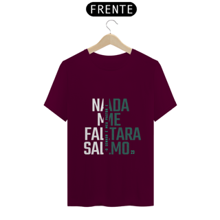 Nome do produto Tshirt: O Senhor é meu pastor, e nada me faltara