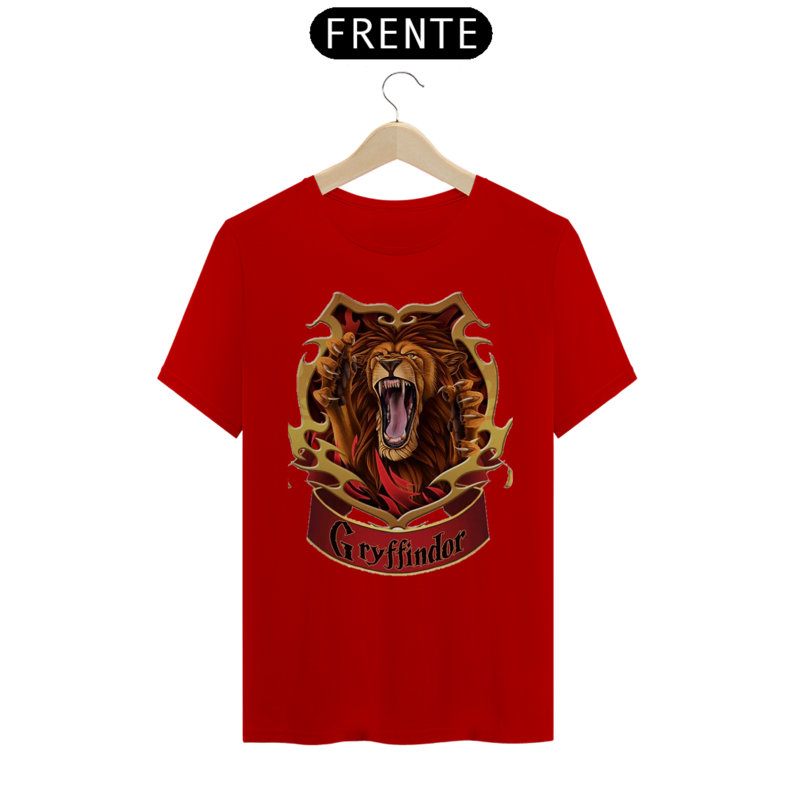 T-Shirt Classic Camiseta Harry Potter casa Grifinória em