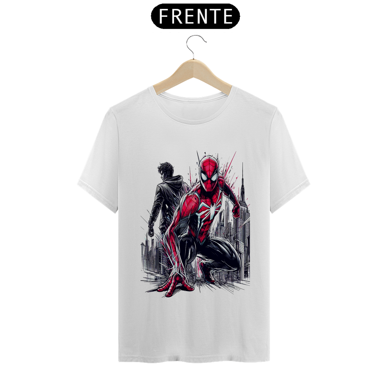 Camiseta Masculina Marvel Spiderman Miles Morales