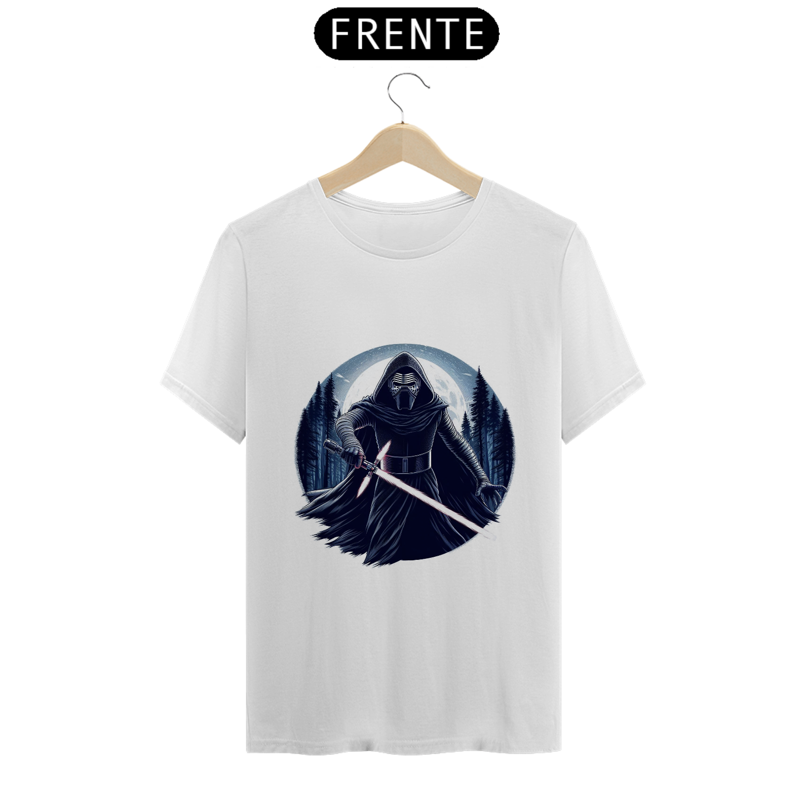 Camiseta Masculina Star Wars Kylo Ren