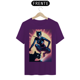 Camiseta Masculina  DC Mulher Gato