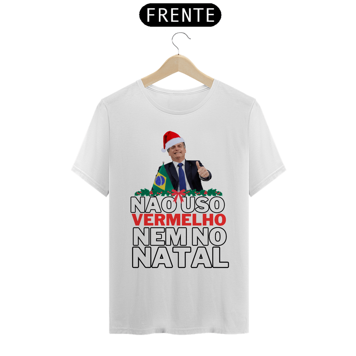Nome do produto: BLUSA NATAL BOLSONARO