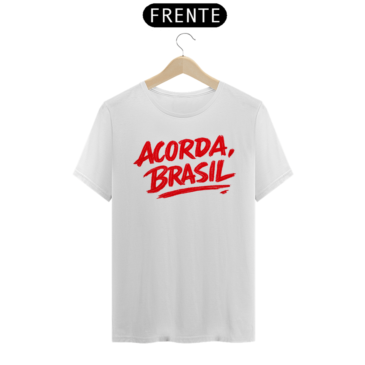 Nome do produto: CAMISA ACORDA BRASIL - NIKOLAS FERREIRA