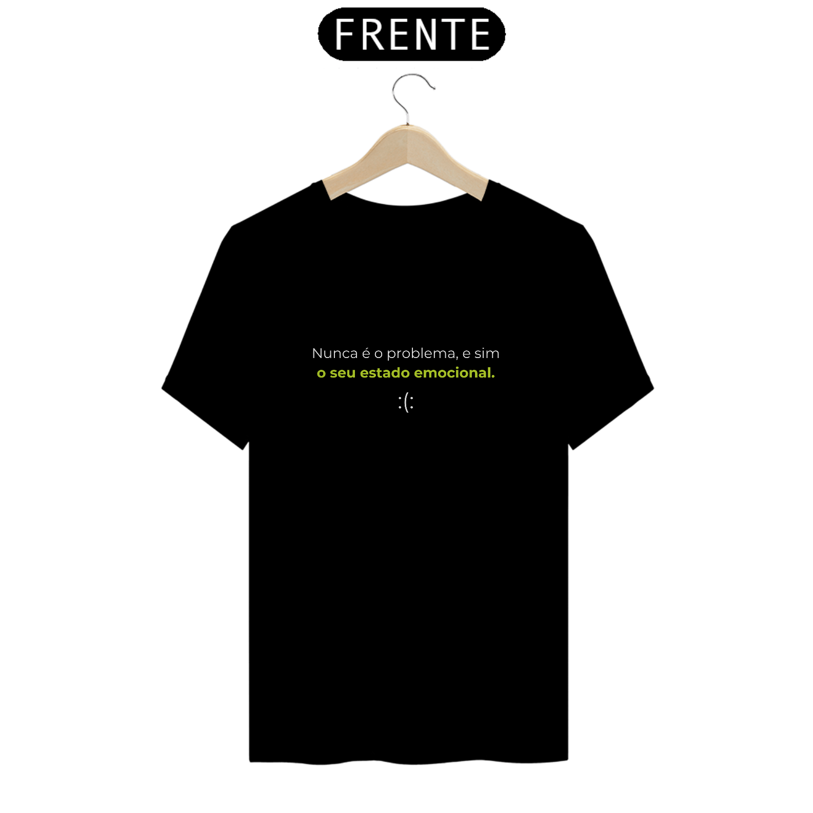 CAMISETA DE PIMA- ESTADO EMOCIONAL