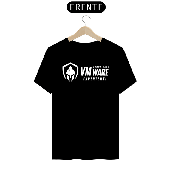 Camisa Comunidade VMware ExpertemTI Logo B Branco