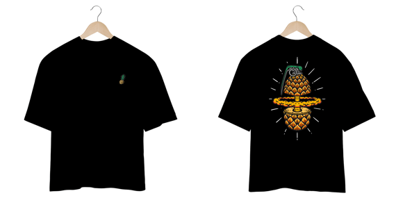 Camiseta Explosive Pineapple - OVERSIZED