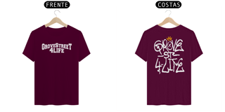 Nome do produto Camiseta Groove Street 4Life