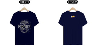 Nome do produto Camiseta Money Estampa na Frente