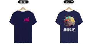Nome do produto Camiseta Reta Animals (Pink Floyd)