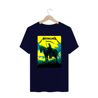 Nome do produto Camiseta Plus Size Metallica (Death)