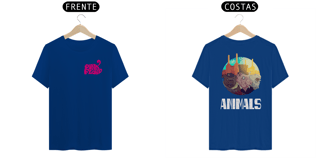 Nome do produto Camiseta Reta Animals (Pink Floyd)