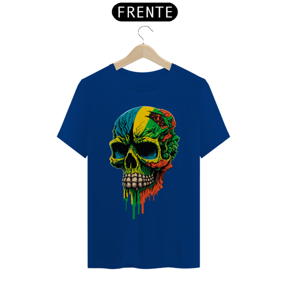 Camiseta Reta Brazilian Skull