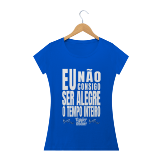 Nome do produto Baby Long Eu Não Consigo Ser Alegre o Tempo Inteiro (Wander Wildner)